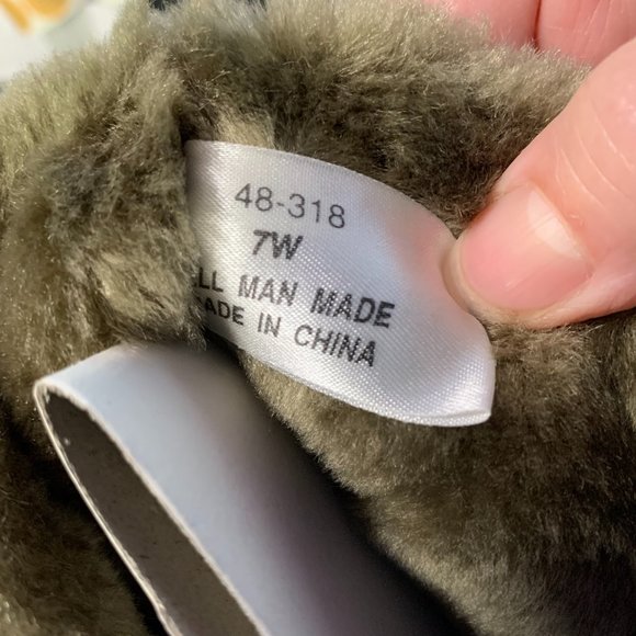 Trotters Chatham Zipper Front Rain Boots Dark Taupe 7 W Vintage - Picture 12 of 12